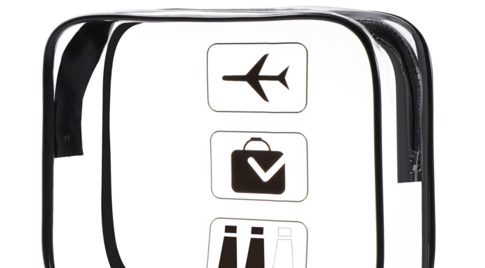 Trousse de Toilette Transparente Oderra : Accessoire de Voyage Pratique et Fonctionnel Trousse de toilette de voyage transparente